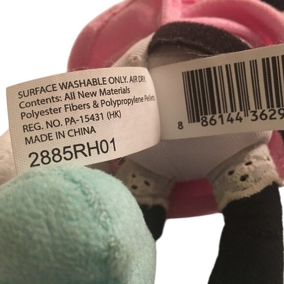 Disney Minnie Mouse Pink Dress Plush Soft Toy Doll Cuddly Fuzzy 10" Collectible - Picture 5 of 6